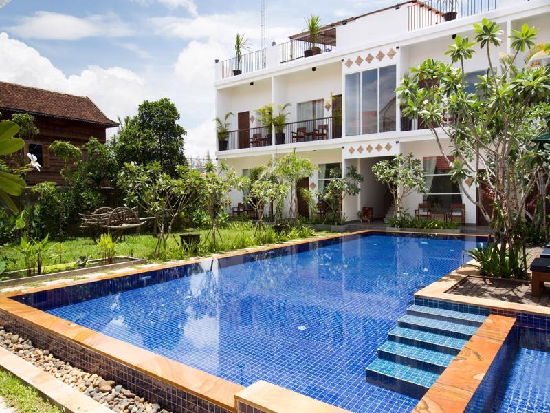 Angkor Orchid Central Resort Ciudad de Siem Riep Exterior foto
